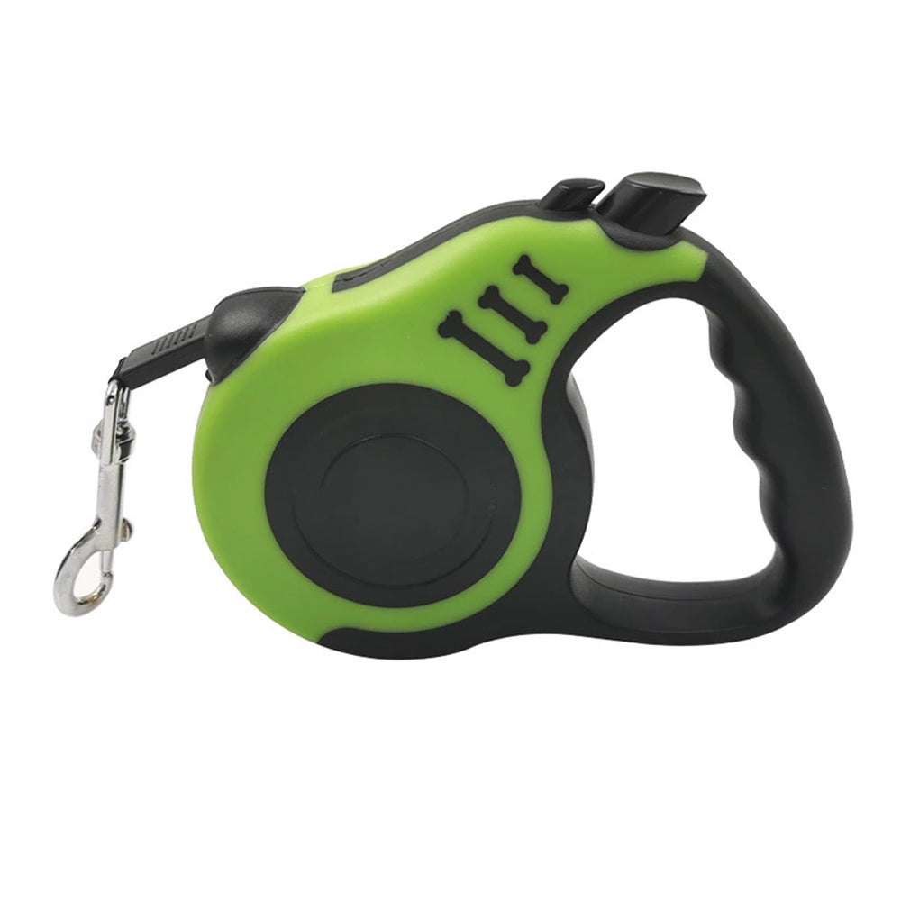Dog Leash Automatic Retractable Nylon Dog Cat Lead Extending Puppy Walking Running 3/5M Durable Lead Roulette For Dogs