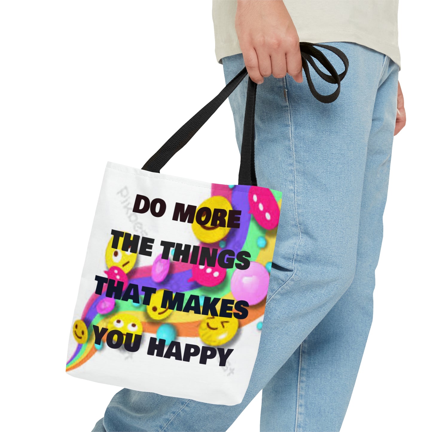 happy Tote Bag (AOP)