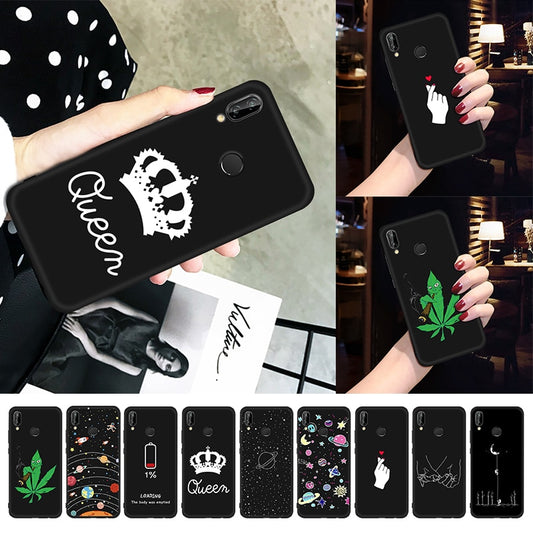 Phone Case For iPhone  Silicone Pattern Cover For Samsung Galaxy Case Cover