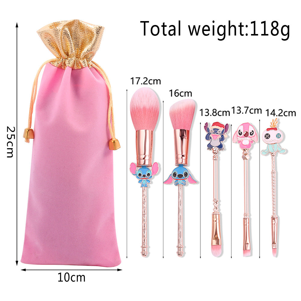 Stitch Makeup Brush Stitch Doll Shaped Gifts Stitch