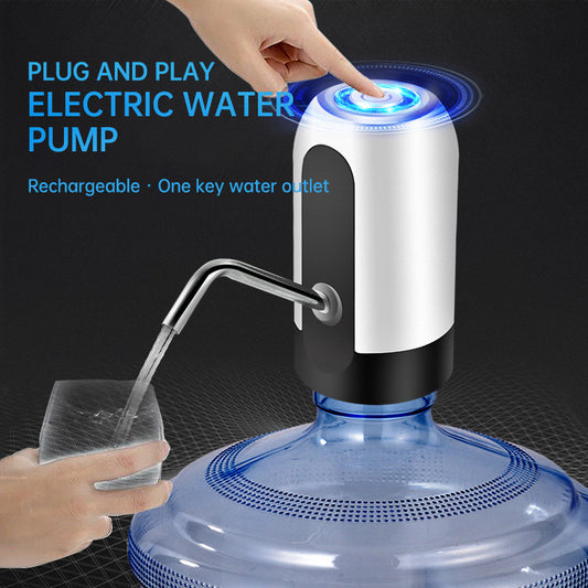 Electric Water Dispenser, Barreled Water Pump, Household Charging Mineral Spring Water Press, Automatic Water Dispenser