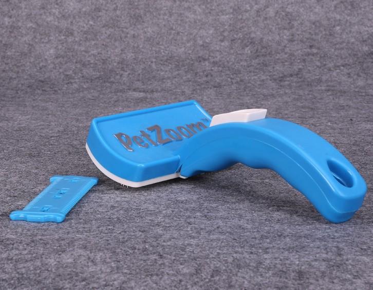 PetZoom Brush for Dogs and Cats Pet Grooming Brush Removes Mats and Tangles For Long and Short Haired Pets