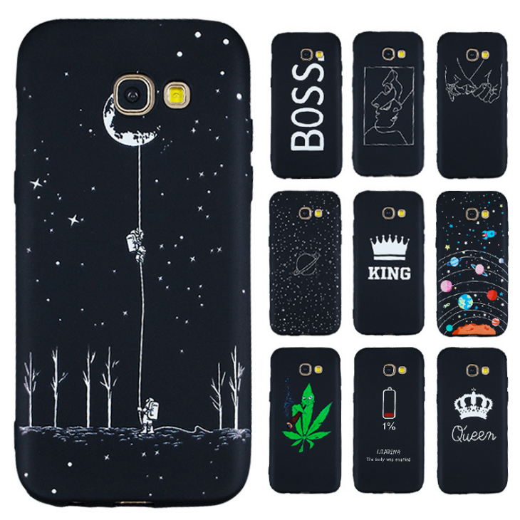 Phone Case For iPhone  Silicone Pattern Cover For Samsung Galaxy Case Cover