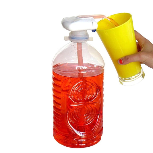 Beverage Dispenser Spill-Proof Tool Electric Water Tap Compact Juice Milk Suck Tool Universal Automatic  Magic cap Water Drink Fruit Juice