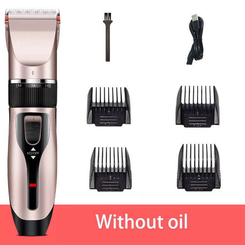 Hair Clipper Electric Clipper Hair Rechargeable Electric Clipper Artifact Own Shaving Electric Shaver