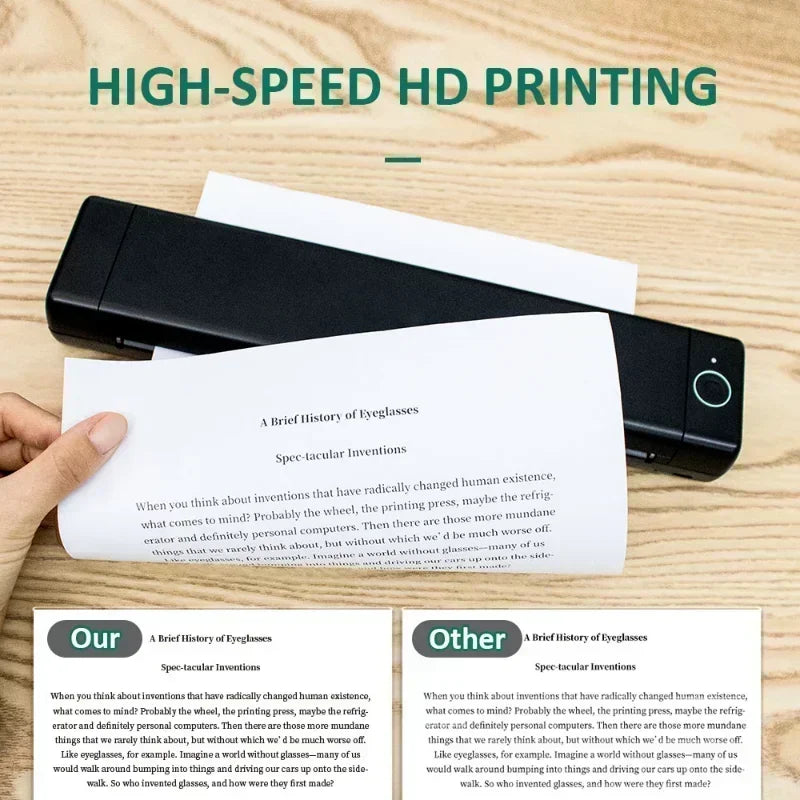 Phomemo Portable Thermal Printer M08F A4