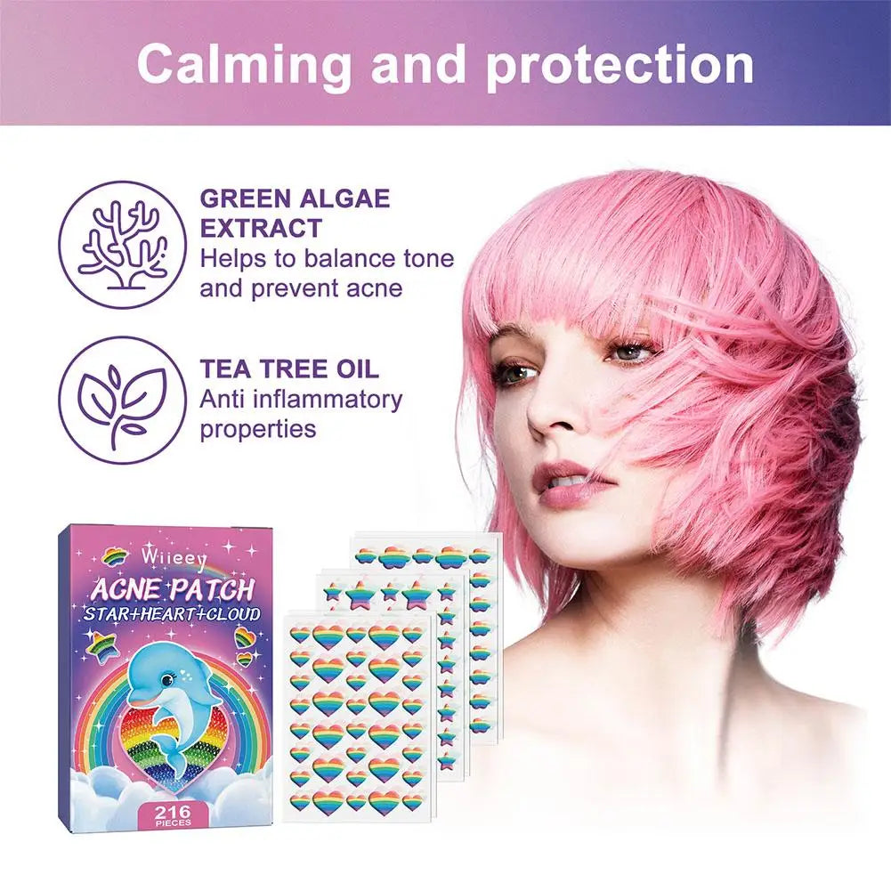 Acne Pimple Patches Colorful (216)