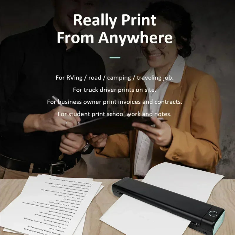 Phomemo Portable Thermal Printer M08F A4