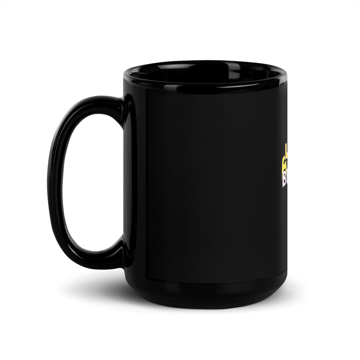 Be Proud Black Glossy Mug Pride