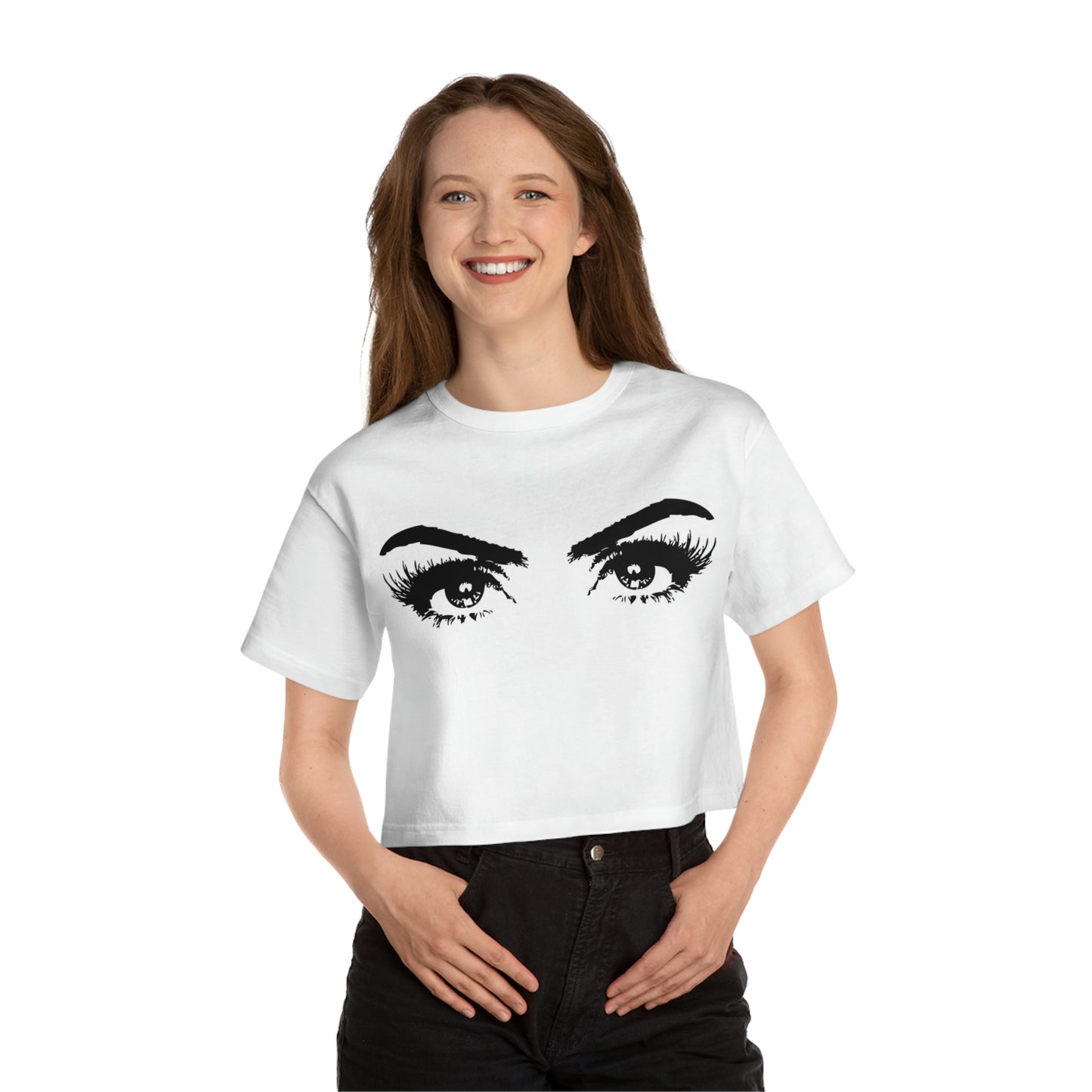 Champion T-Shirt Eyes Women's Heritage Cropped