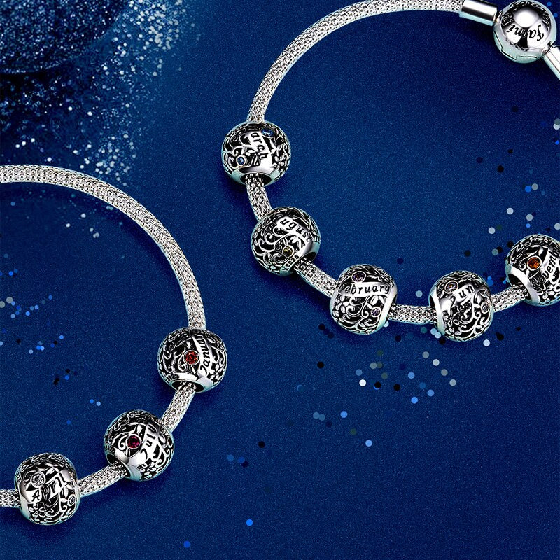 WOSTU 925 Sterling Silver Beads Charm Fit Original Bracelet 2019