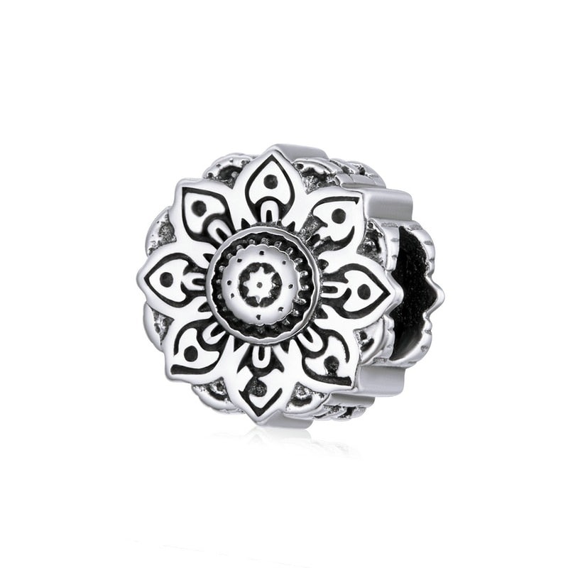 Bamoer 925 Sterling Silver Charm Beads Fit Bracelets Fine Jewelry BSC039